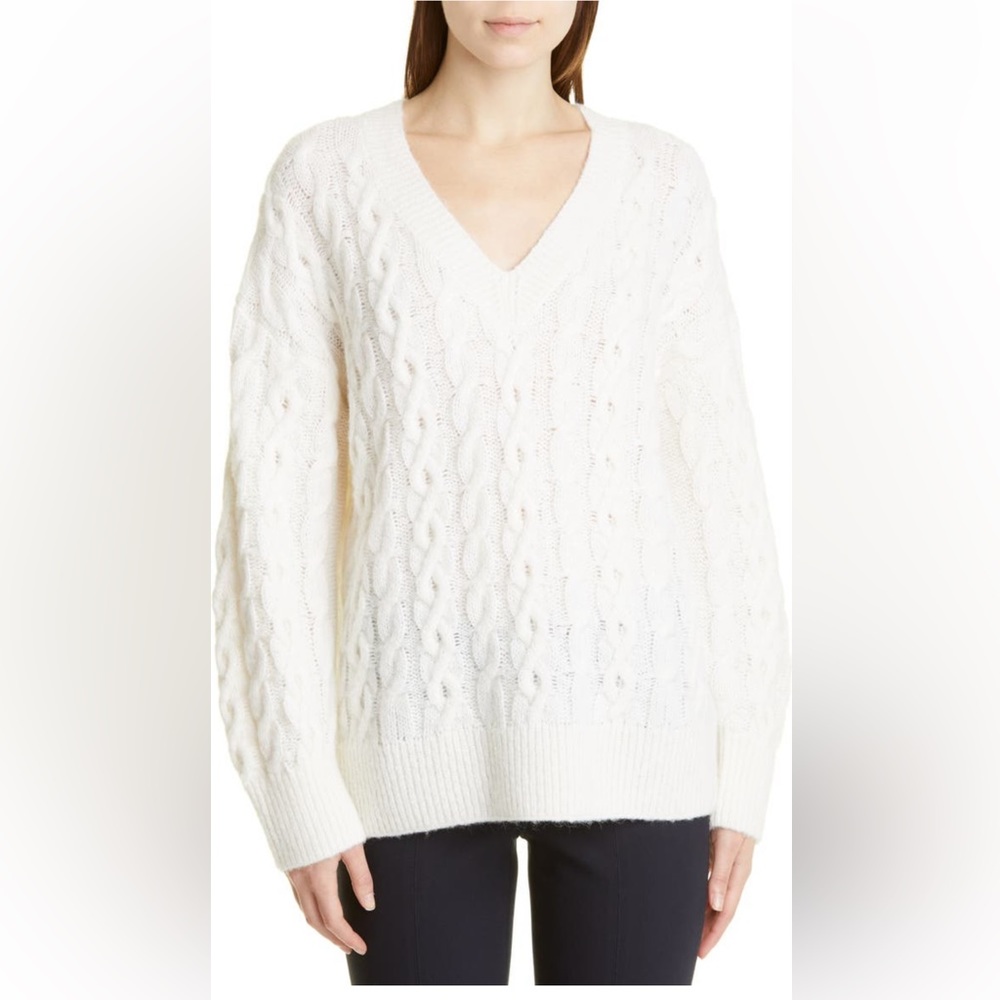 Vince Cozy Cable Alpaca Sweater